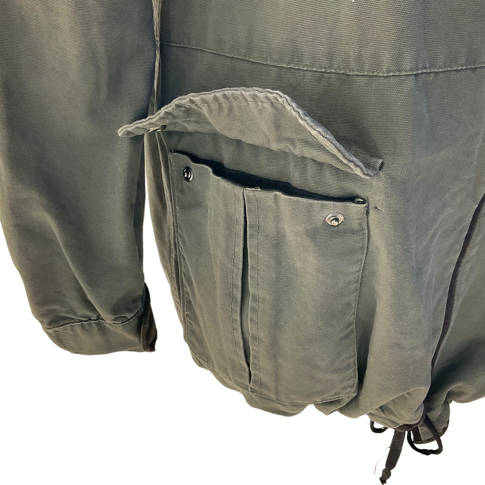 Zara Woman Olive & Black Oversized Jacket - Picture 5 of 8